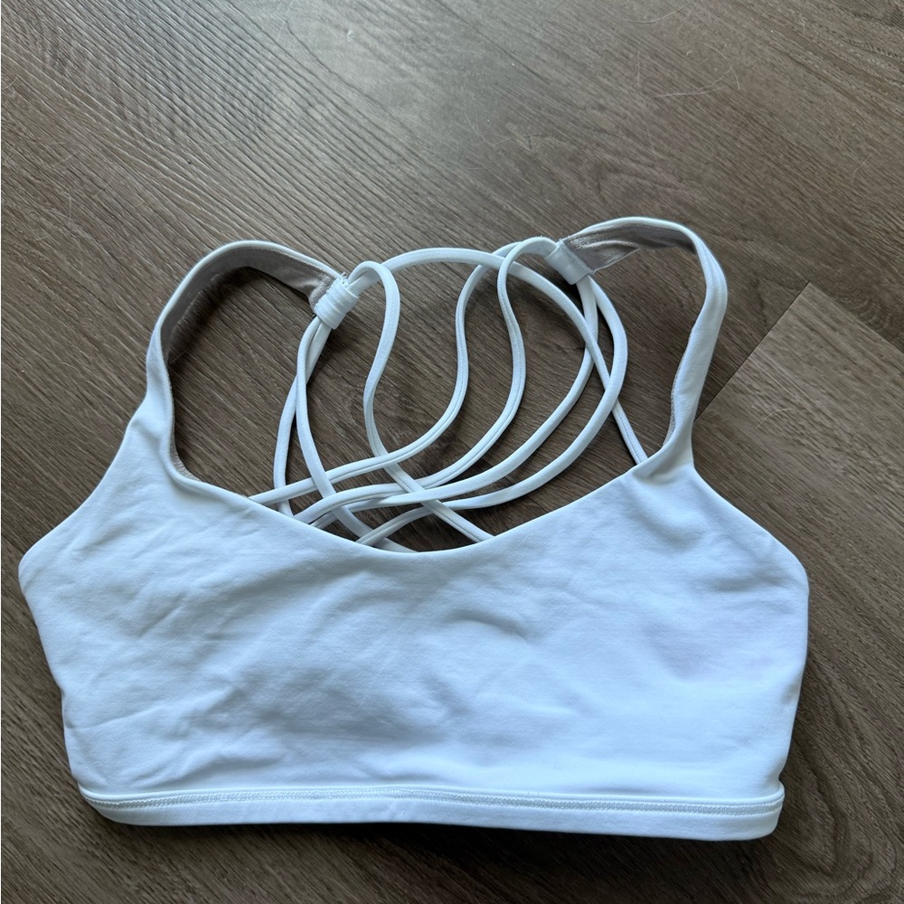 Lululemon Free to Be Bra - Wild | White | 4